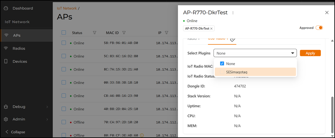 Selecting SESimagotag Plugin