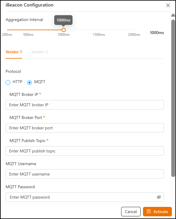 Activating the iBeacon Plugin