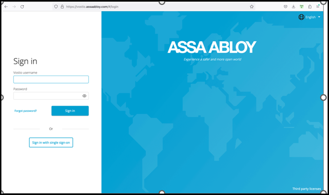 Sign In Page