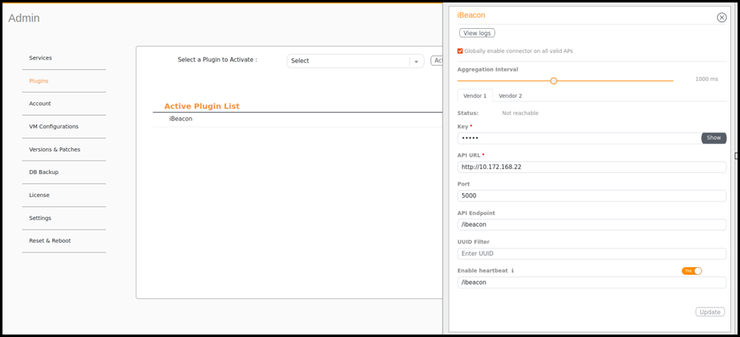 Updating the Configuration Parameters