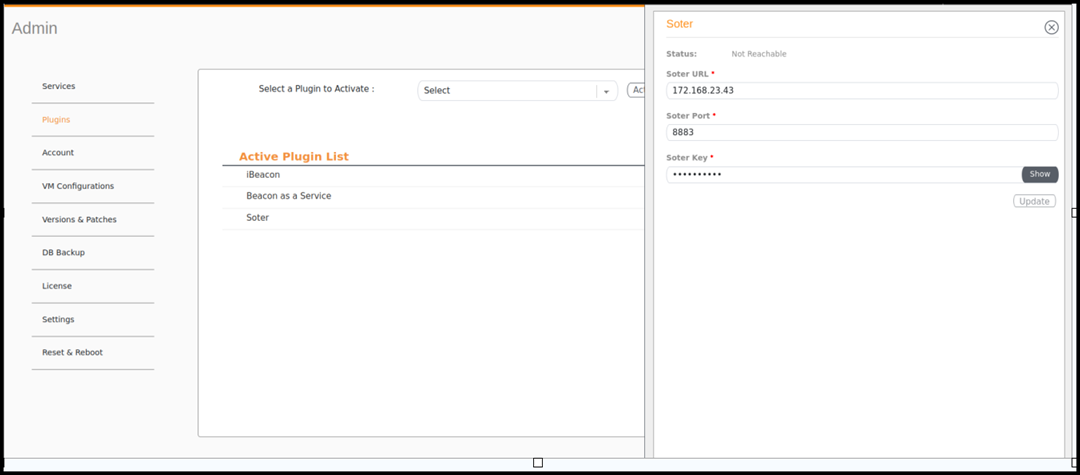 Updating the Configuration Parameters