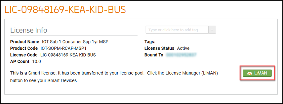 License Information