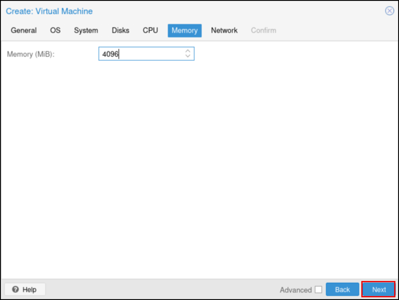 Configuring Memory Settings