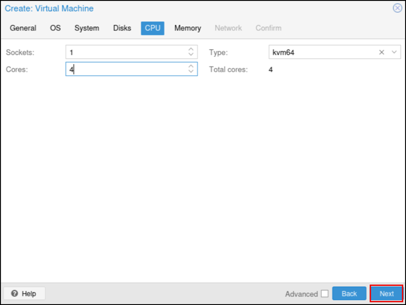 Configuring CPU Settings