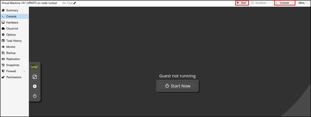 Deploying the IoT controller on Proxmox VE