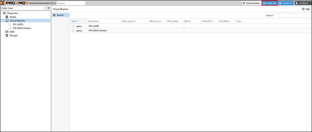 Creating a Virtual Machine