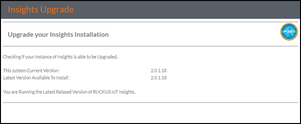 No Upgrade
