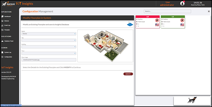 Modifying a Floorplan