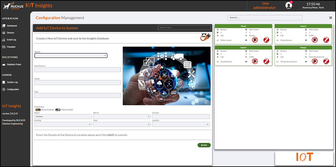 Adding an IoT Device Adding an IoT Device