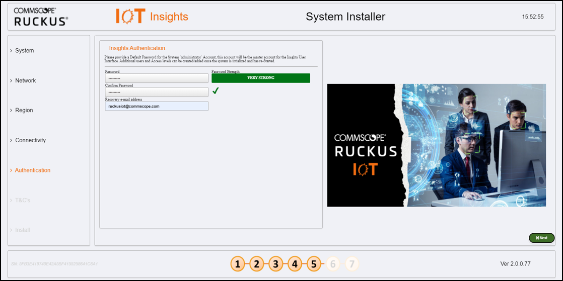 Configuring the Insights Authentication