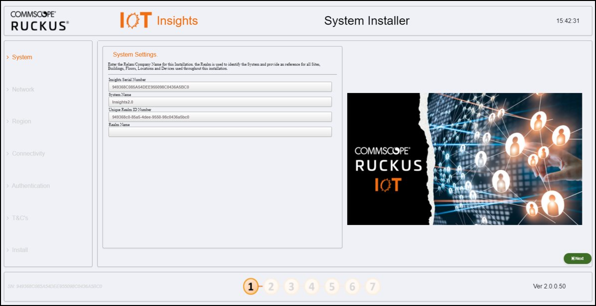 Viewing System Settings