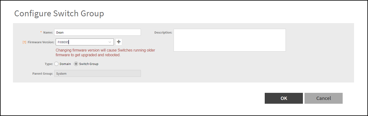Configuring the Switch with Firmware Version