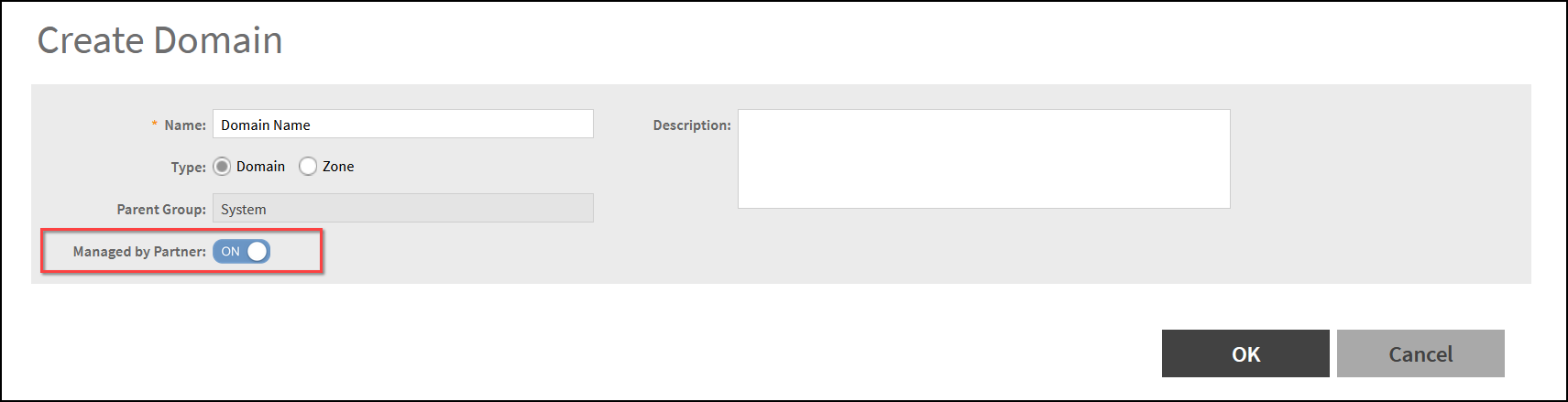 Creating a Partner Domain