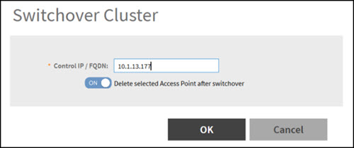 Configuring Switchover Cluster