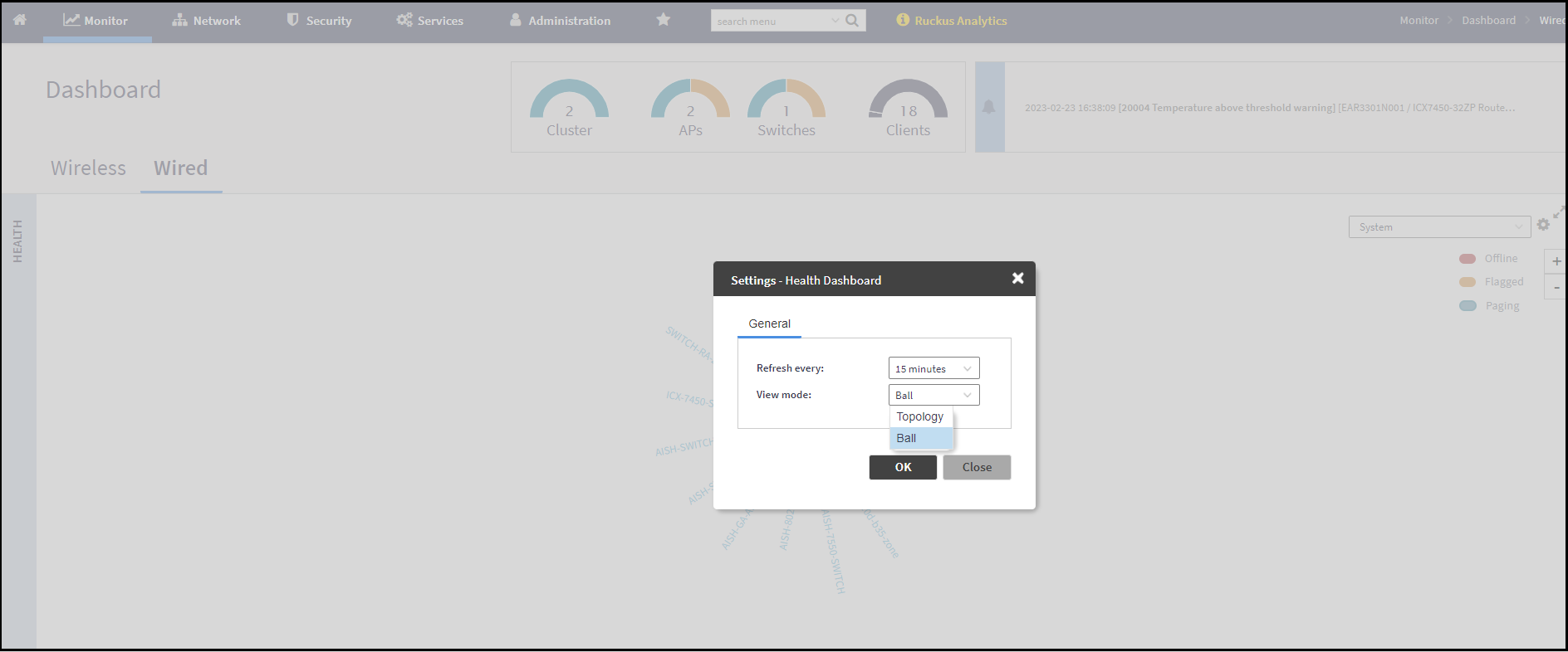 Health Dashboard