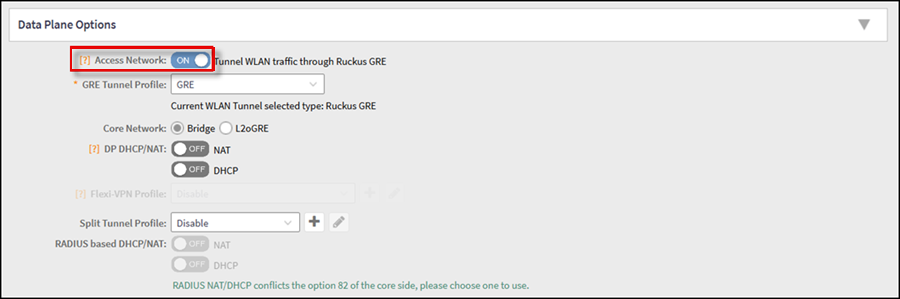 Enabling Access Network