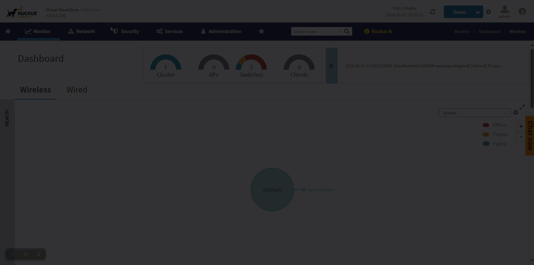 Auth Non-Proxy (AP Authenticator) page