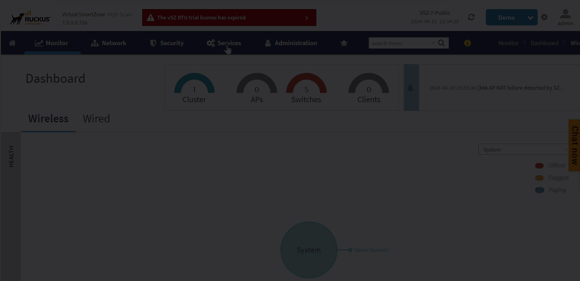 Web Auth page