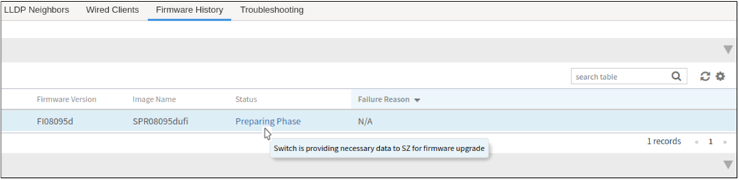 Preparing phase with tooltip